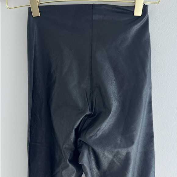 Commando Control Top Faux Leather Leggings - Black - Picture 4 of 5